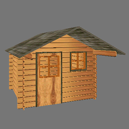 3d garden shelter free cob