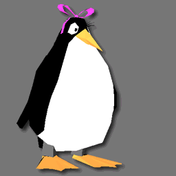 3D pingoin avatar ( rwx free )