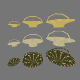 3D Baskets ( free cob ) 3D Baskets ( cob free )