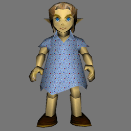 3D elf avatar ( rwx free )