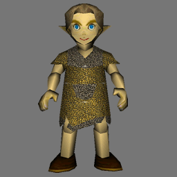 3D elf avatar ( rwx free )