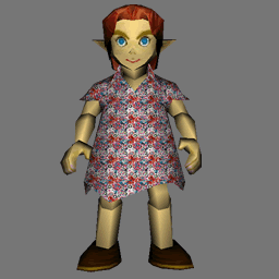 3D elf avatar ( rwx free )