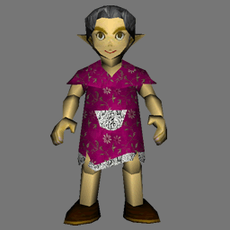 3D elf avatar ( rwx free )