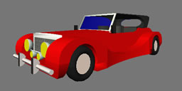 3D voiture free rwx