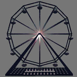 3D Big Wheel rwx free