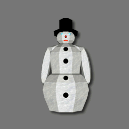 3D Snowman ( free cob )