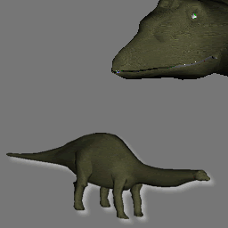 3D apatosaurus RWX ( RWX free )
