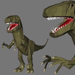 3D raptor RWX ( RWX free )