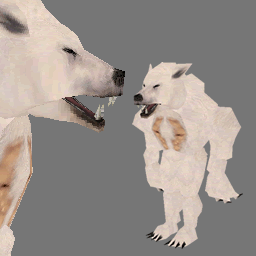 3D polar avatar ( rwx free )