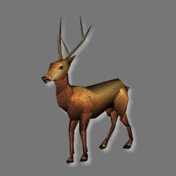 3D deer avatar ( rwx free )