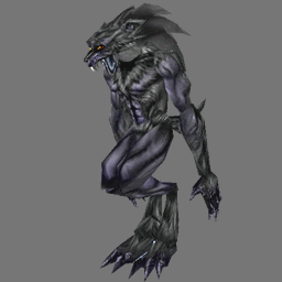 3D werewolf avatar ( rwx free )