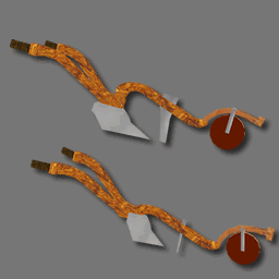 3d Old Fashioned Plough (free cob)