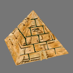 3d Pyramid ( free cob )