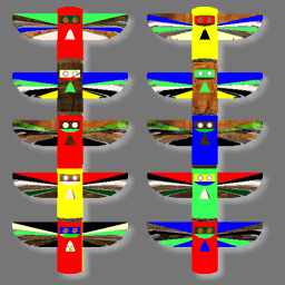 3d totem indien ( rwx free )