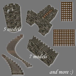 3d chateau set2 ( cob free )