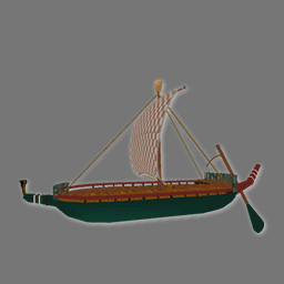 3d Egyptian Galley ( cob free )