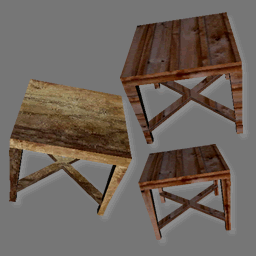 3D Table rwx free