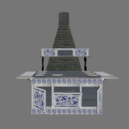 3d cook stove ( rwx free )