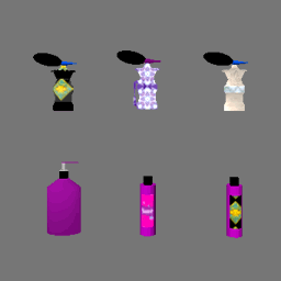 3d shampoo and perfume ( rwx free )