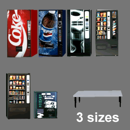 3d Vending Machines ( rwx free )