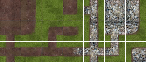 Texture terrain for ground free