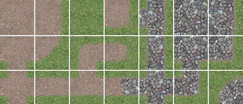 Texture terrain for ground free