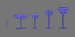 3D verre