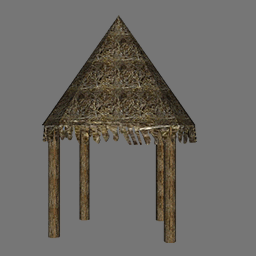 3d tiki hute ( free cob )