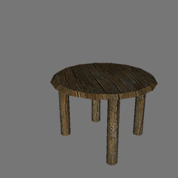3D tiki table ( rwx free )
