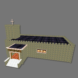 3d église ( free rwx)