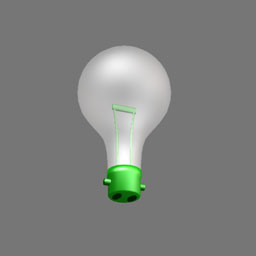 3D Bulb ( free cob )