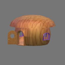 3D little house free cob