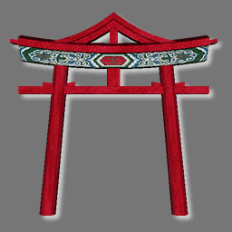 3D asia gate ( free rwx )