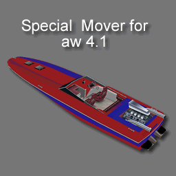3D Mover Speedboat ( rwx free )