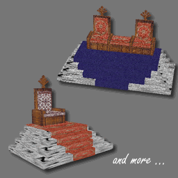 3d throne ( free rwx )