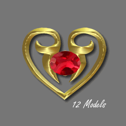 3d broaches ( rwx free )