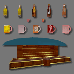 3D Bar ( free rwx )