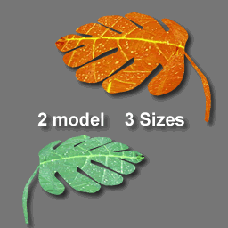 3D leaf ( free rwx )