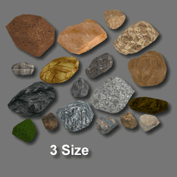 3D stones ( free rwx )