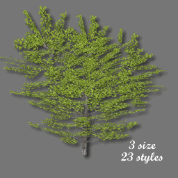 3D Trees ( free rwx )