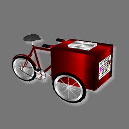 3D Ice cream bike 1960 ( free rwx )