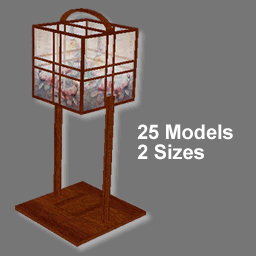 3D Lampe Papier ( free rwx )