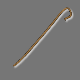 3D Crook_staff RWX ( free rwx )