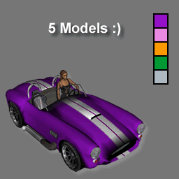 3D voiture (Cobra) (rwx free)