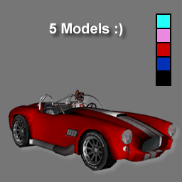 3D car (Cobra) ( rwx free )