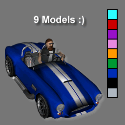 3D Voiture (Cobra) ( rwx free )