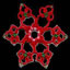 Texture snowflake ornaments FREE