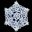 Texture snowflake ornaments FREE