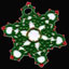 Texture snowflake ornaments FREE