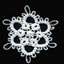 Texture snowflake ornaments FREE